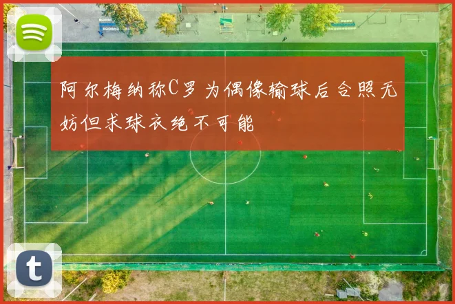 阿尔梅纳称C罗为偶像输球后合照无妨但求球衣绝不可能