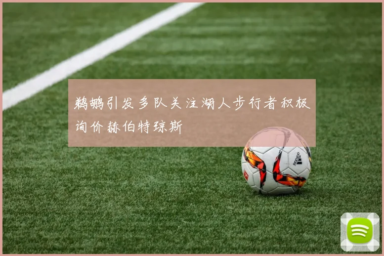 鹈鹕引发多队关注湖人步行者积极询价赫伯特琼斯
